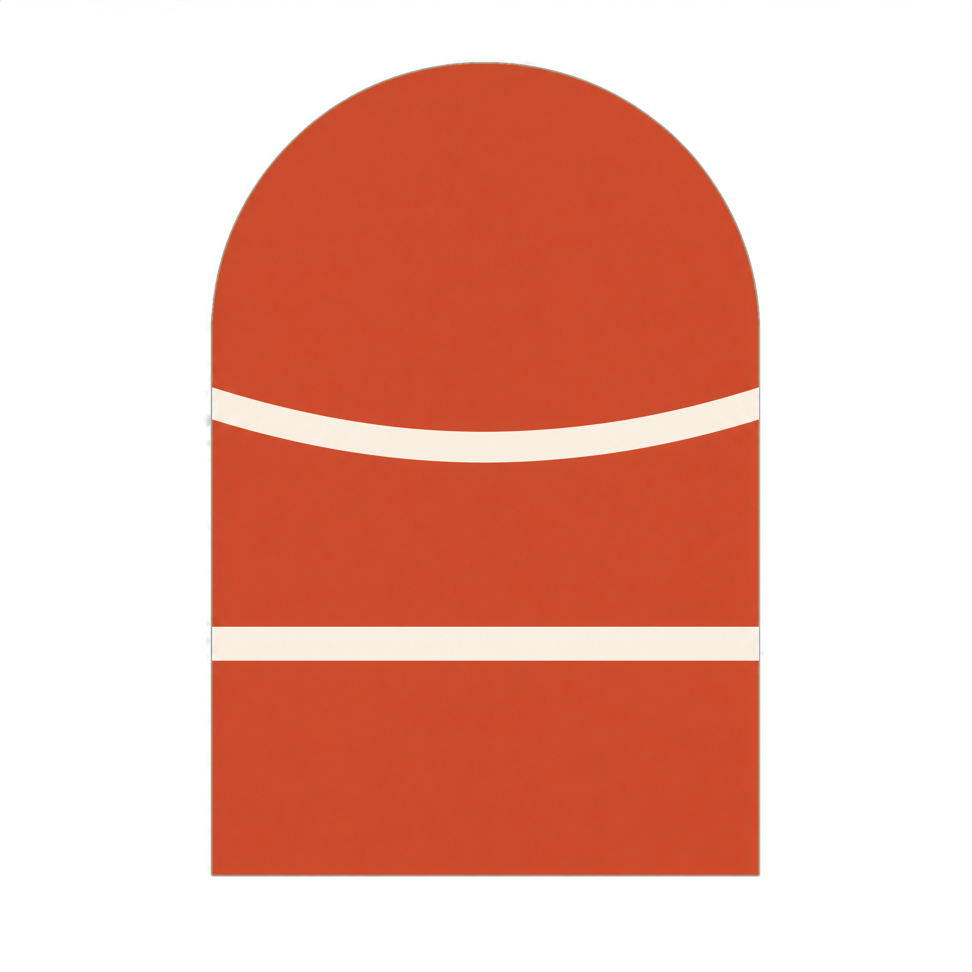 Terracotta arch tile logo